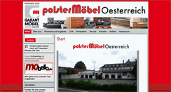 Desktop Screenshot of moebel-oesterreich.de